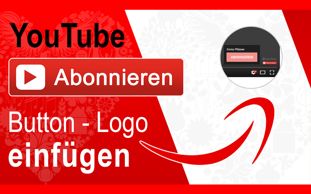 YouTube Subscribe Abonnieren Button einfügen