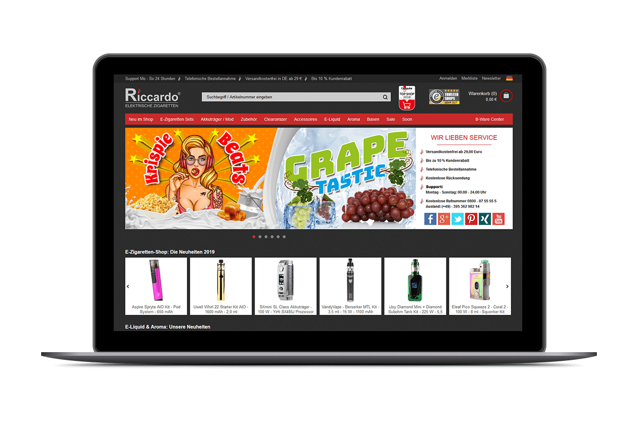 Riccardo Onlineshop Riccardo Onlineshop